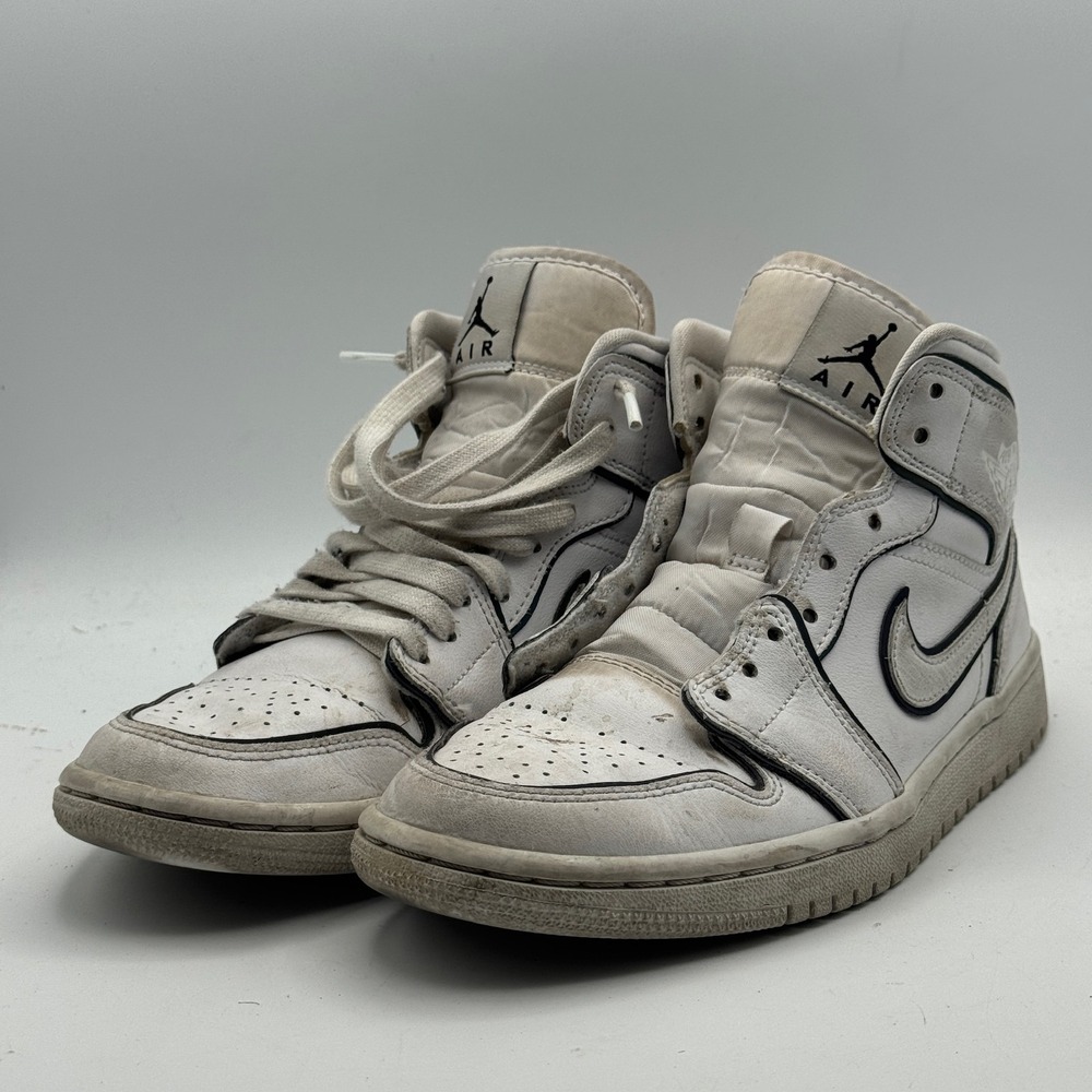 Air Jordan 1 Mid Shoes Mens Size‎ 7 Retro CK6587-100 2019 Nike Basketball